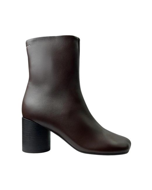 MM6 by Maison Margiela Black Heeled Boots