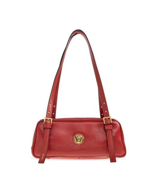 Versace Red Shoulder Bags