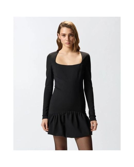 Pinko Black Short Dresses