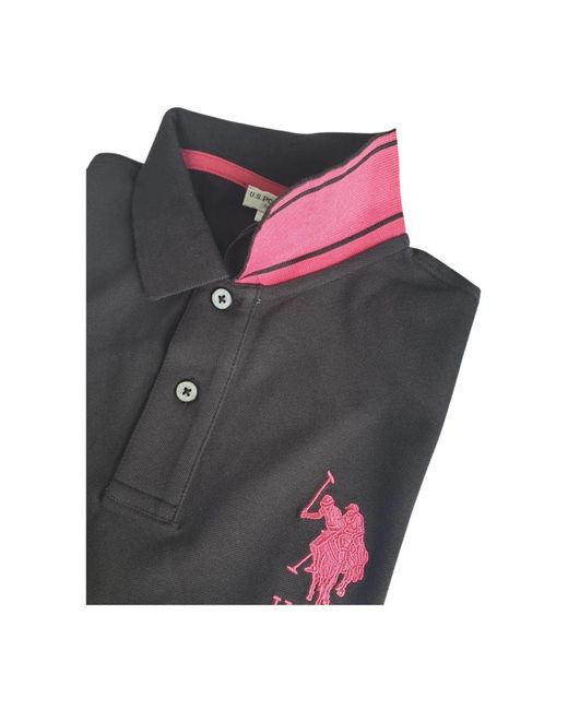 U.S. POLO ASSN. Black Polo Shirts for men