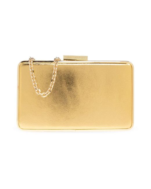 Sophia Webster Metallic Clutch claribel