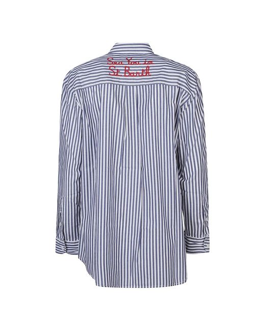 Mc2 Saint Barth Blue Shirts