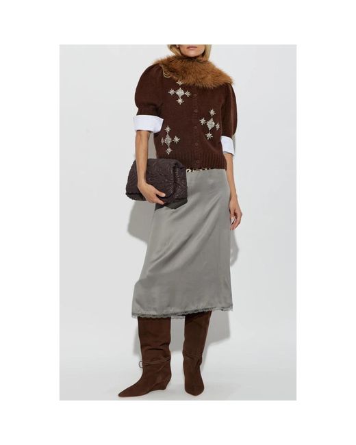 Cardigans Munthe en coloris Brown