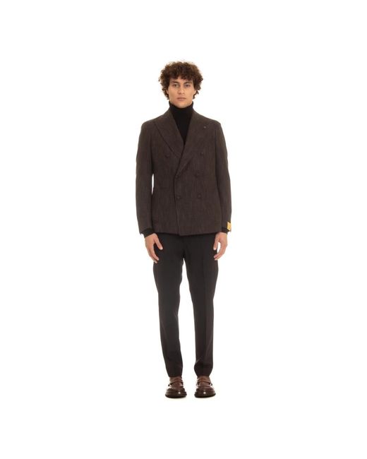 Tagliatore Black Blazers for men