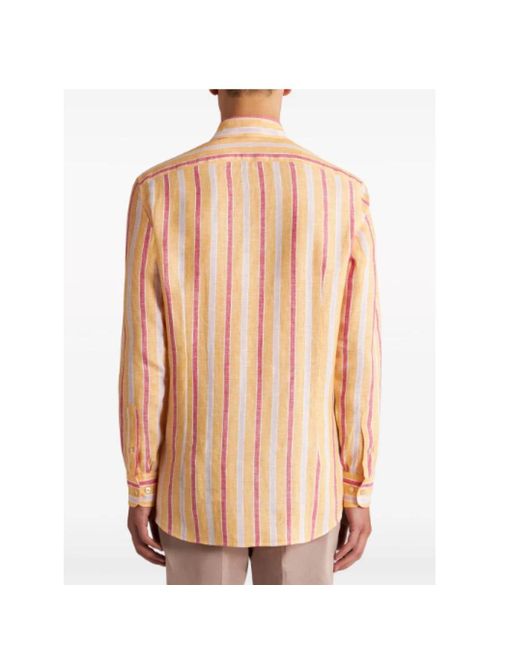 Etro Pink Casual Shirts for men