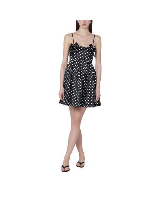 Ganni Black Short Dresses