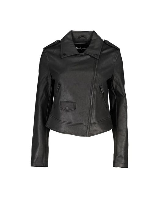 Light jackets Desigual de color Black