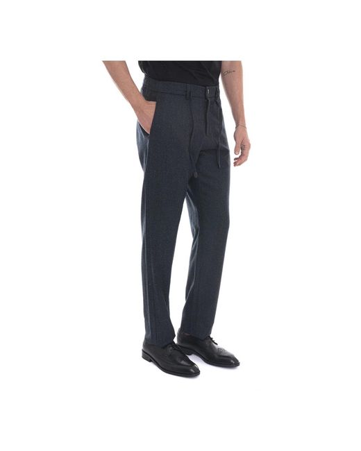Canali Jogger Trousers in het Blue voor heren