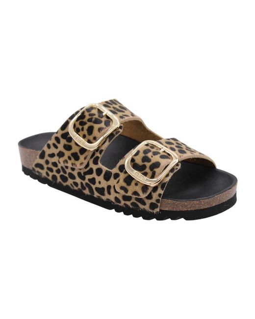 Scholl Brown Sliders