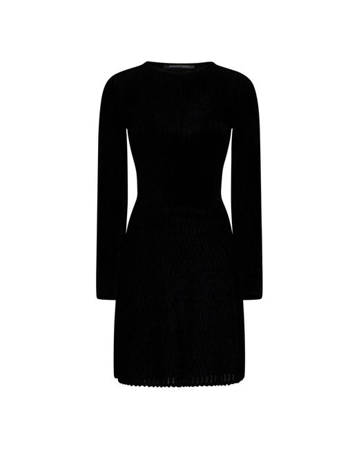 Antonino Valenti Black Knitted Dresses