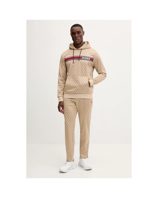 Guess Korbin Sweatpants in het Natural voor heren