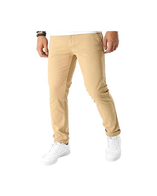 Tommy Hilfiger Natural Slim-Fit Trousers for men