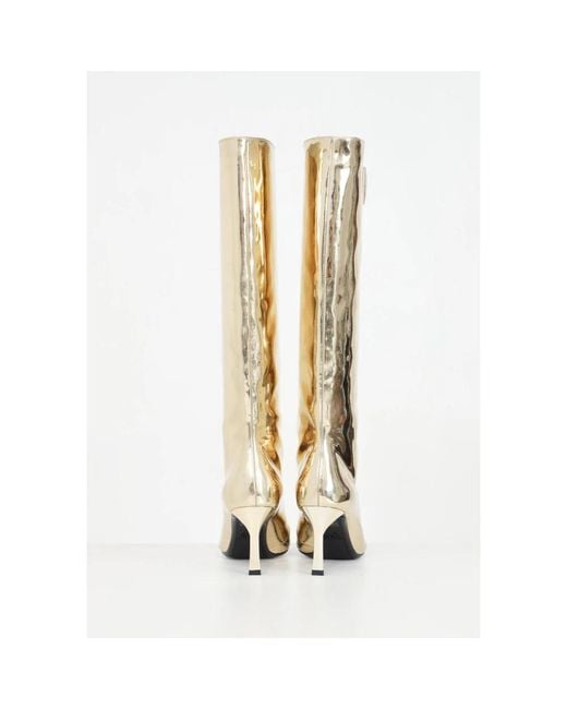 ARMANI EXCHANGE Heeled Boots in het Natural