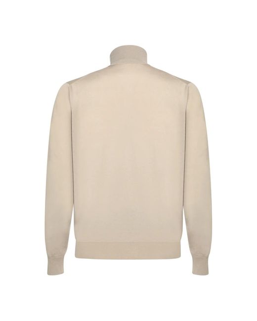 Dell'Oglio Natural Turtlenecks for men