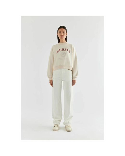 Axel Arigato White Sweatshirts