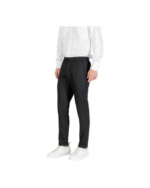 Antony Morato Schmale Knöchellange Twill Hose in Black für Herren
