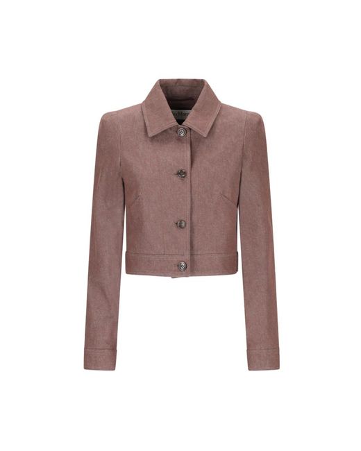 Max Mara Brown Light Jackets