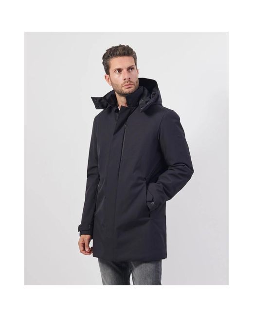 Save The Duck Blue Winter Jackets for men