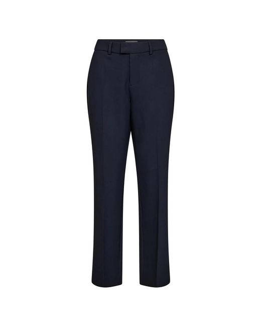 Mos Mosh Blue Slim-Fit Trousers