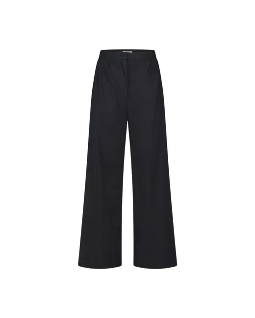 Wide trousers Jane Lushka de color Black