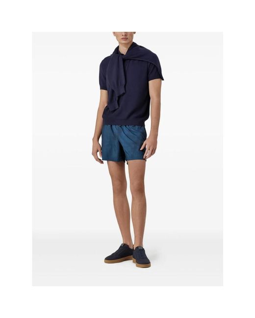 Canali Blue Beachwear for men