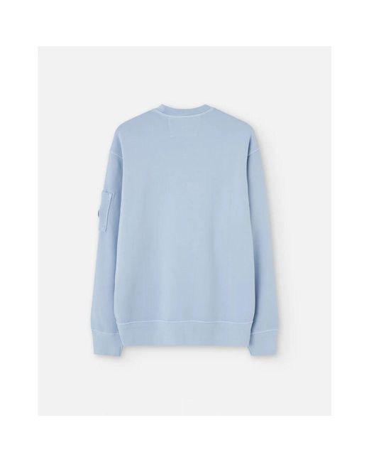 C P Company Blauer pullover,diagonal fleece sweaters in White für Herren