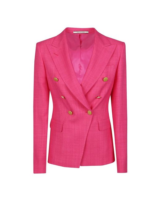 Tagliatore Pink Stilvolle double breasted jacke,blazers