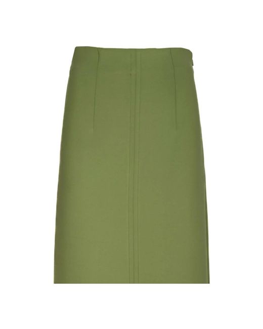 Max Mara Green Maxi Skirts