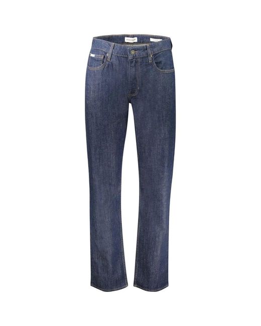 Guess Blue Straight Jeans for men