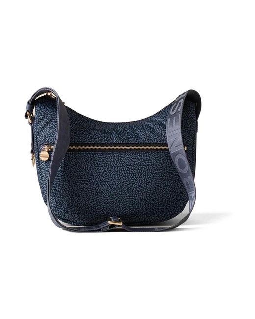 Shoulder Bags Borbonese de color Blue