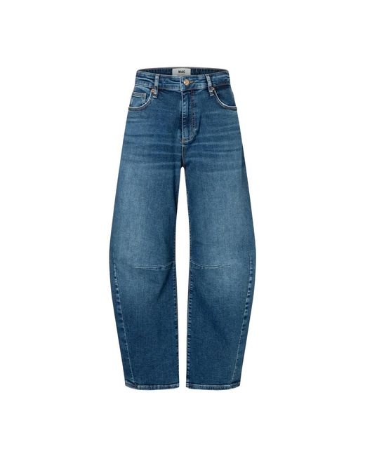 M·a·c Blue Loose Fit Jeans