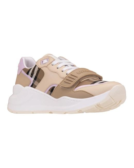 Burberry Pink Sneakers