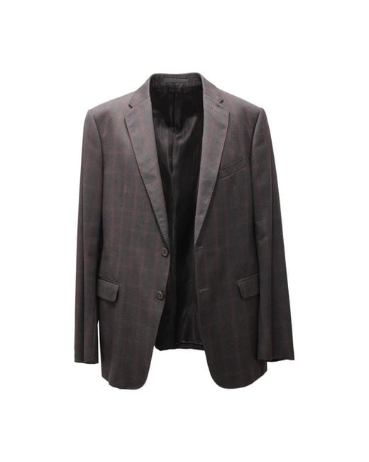 Armani Gray Blazers for men