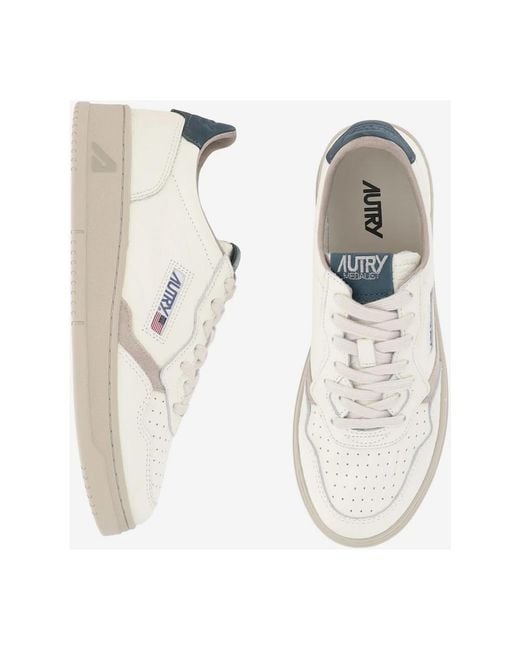 Autry White Sneakers for men
