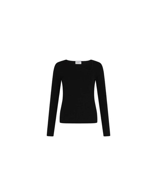 Marella Black Long Sleeve T-Shirts