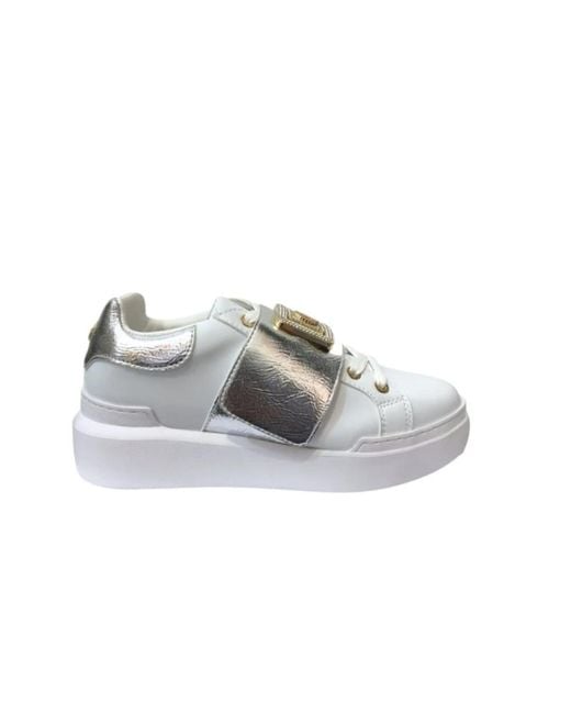 Pollini Gray Sneakers