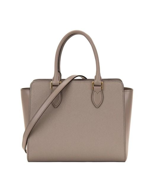 Prada Brown Shopping Bags