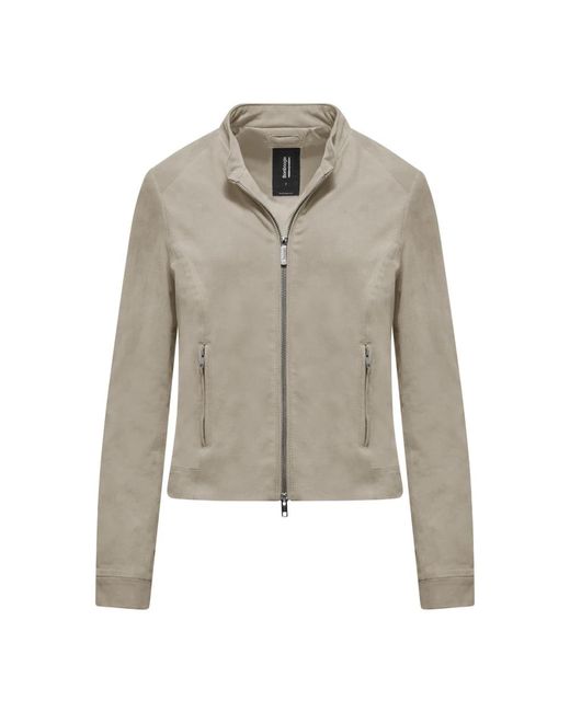 Leather Jackets di Bomboogie in Gray