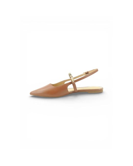 Michael Kors Brown Ballerinas
