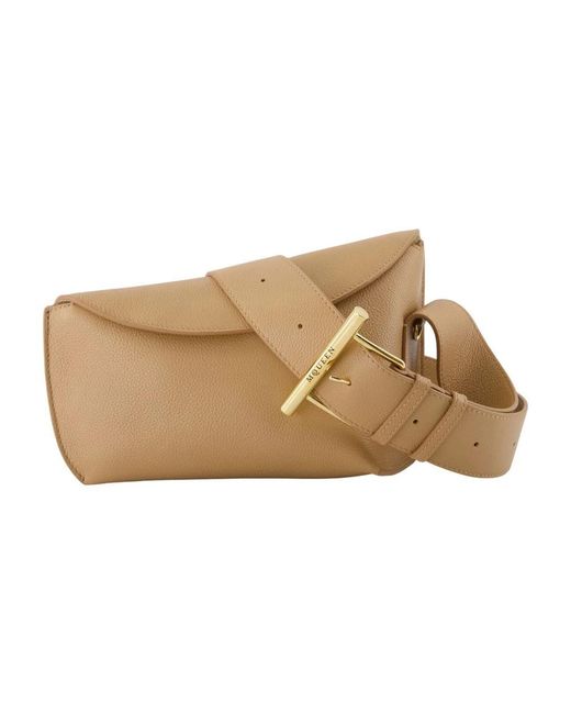 McQueen Natural Cross Body Bags
