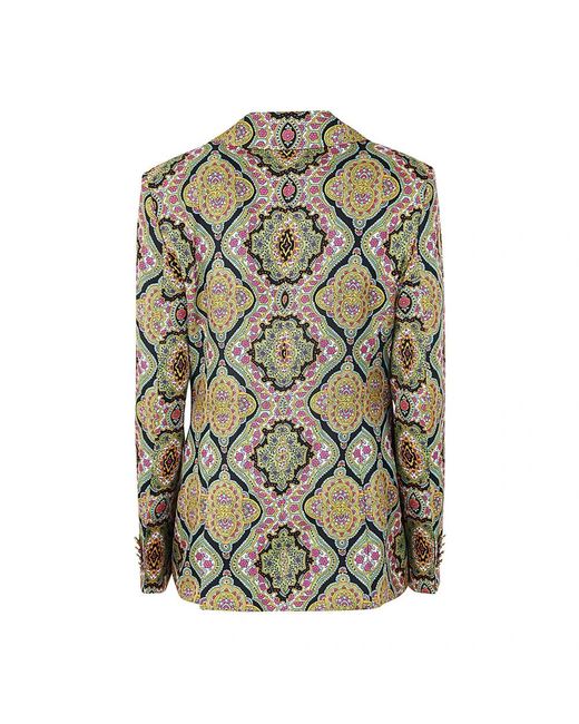 Etro Green Blazers