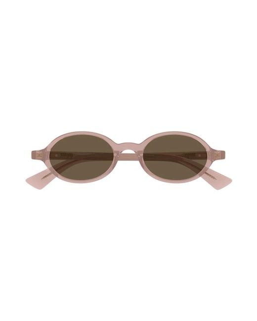 Bottega Veneta Metallic Sunglasses