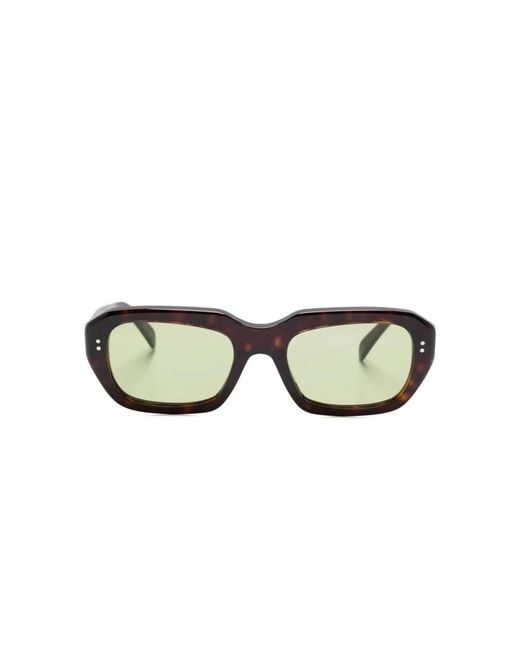 Retrosuperfuture Accessoires ,Bruin ,Miles Stijlvolle Zonnebril in het Green voor heren