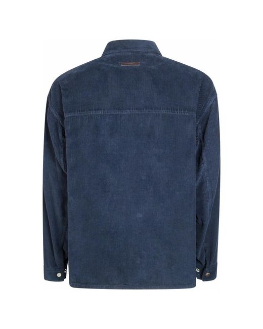 Paolo Pecora Camicia in het Blue voor heren