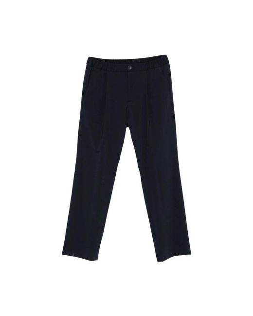 Herno Broeken ,Blauw ,Nylon Nylon Jersey Broek in het Blue voor heren