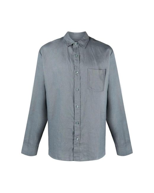 Vince Blue Casual Shirts for men