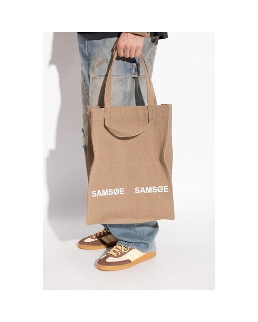 Samsøe & Samsøe Natural Tote Bags for men