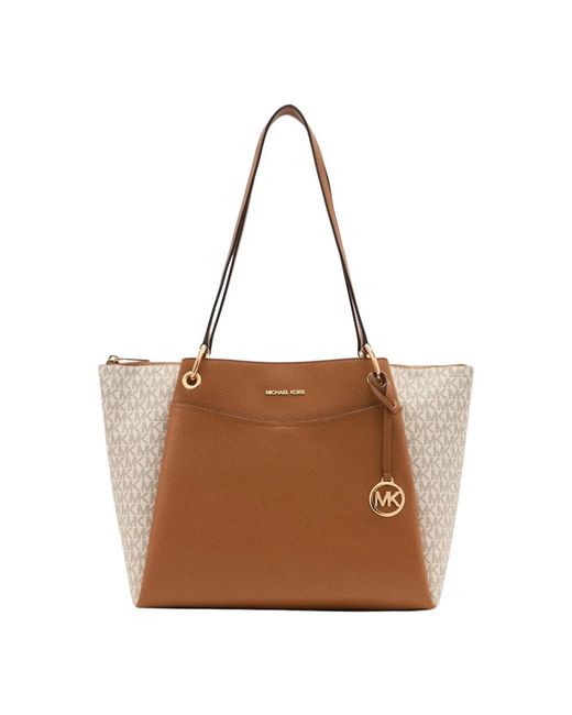Michael Kors Brown Shopping Bags