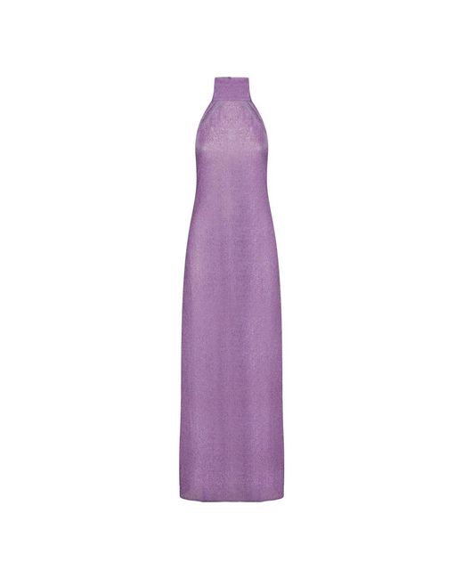 Oseree Purple Maxi Dresses