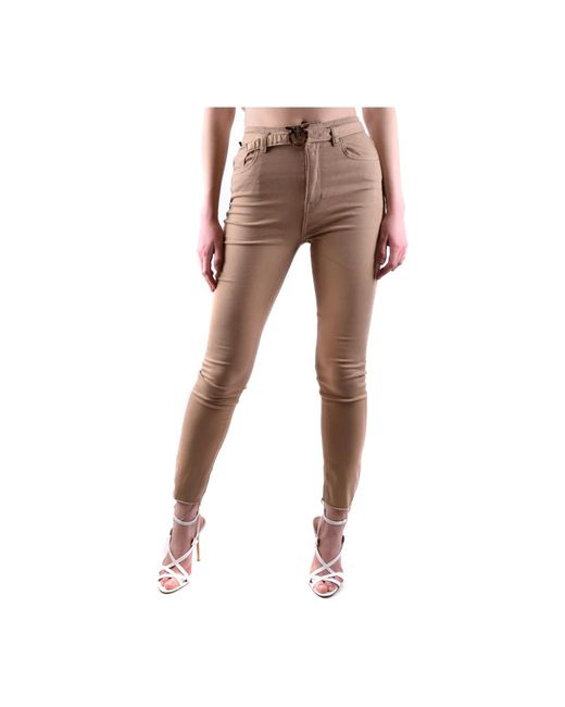Pinko Brown Skinny Trousers